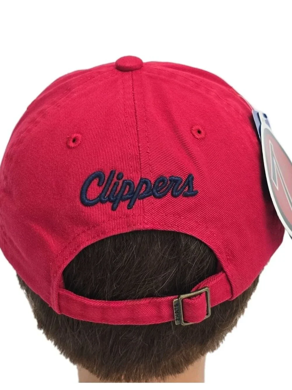 LA Clippers NBA Logo Fan Apparel KIDS Red Hat Cap Zephyr Adjustable NWT